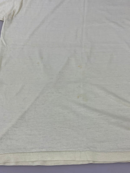 【現状渡し品】【メンズ】 SPORTS WEAR スポーツウェア 70-80'S "TEXAN 辞書" S S TEE 146-250414-AS-33-min サイズ：M カラー：ベージュ 万代Net店
