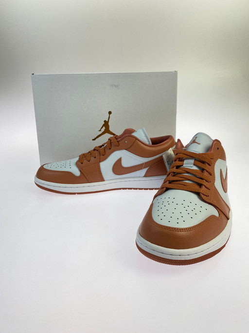 【中古美品】【メンズ】 NIKE ナイキ WOMEN'S AIR JORDAN 1 LOW DC0774-080 ウィメンズ エアージョーダン1ロー スニーカー 靴 160-250411-jt-05-min サイズ：US 12 29.0cm カラー：PURE PLATINUM/SKY J ORANGE 万代Net店
