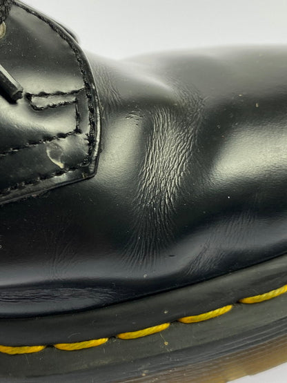 【中古品】【メンズ】 Dr.Martens ドクターマーチン FULMAR フルマー スムースレザー レースアップシューズ 3アイシューズ 164-250416-jt-08-min サイズ：UK 9 カラー：ブラック 万代Net店