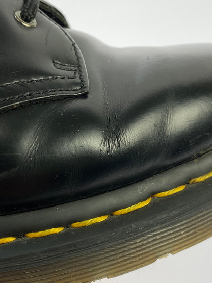 【中古品】【メンズ】 Dr.Martens ドクターマーチン FULMAR フルマー スムースレザー レースアップシューズ 3アイシューズ 164-250416-jt-08-min サイズ：UK 9 カラー：ブラック 万代Net店
