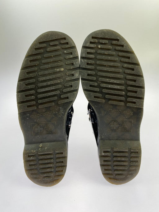 【中古品】【メンズ】 Dr.Martens ドクターマーチン FULMAR フルマー スムースレザー レースアップシューズ 3アイシューズ 164-250416-jt-08-min サイズ：UK 9 カラー：ブラック 万代Net店