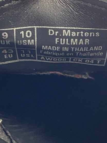 【中古品】【メンズ】 Dr.Martens ドクターマーチン FULMAR フルマー スムースレザー レースアップシューズ 3アイシューズ 164-250416-jt-08-min サイズ：UK 9 カラー：ブラック 万代Net店