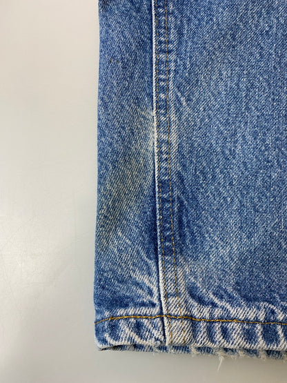 【中古品】【メンズ】 Carhartt カーハート B113 DST WORK JEANS ワークジーンズ 157-250719-ks-32-min サイズ：36×32 カラー：インディゴ 万代Net店