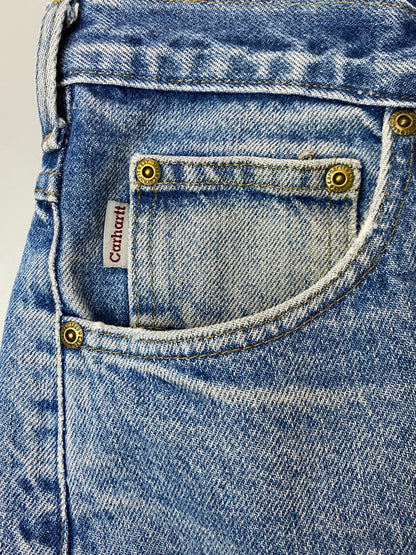 【中古品】【メンズ】 Carhartt カーハート B113 DST WORK JEANS ワークジーンズ 157-250719-ks-32-min サイズ：36×32 カラー：インディゴ 万代Net店