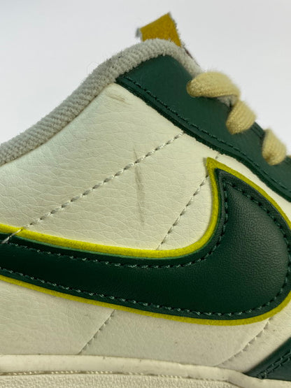 【中古品】【メンズ/レディース】 NIKE ナイキ FAIR FORCE 1 07 LV8 D0341-133 エア フォース スニーカー 靴 160-250412-yn-02-min サイズ：25.0cm US7 カラー：SAIL/NOBLE GREEN-OPTI YELLOW-PICANTE RED 万代Net店