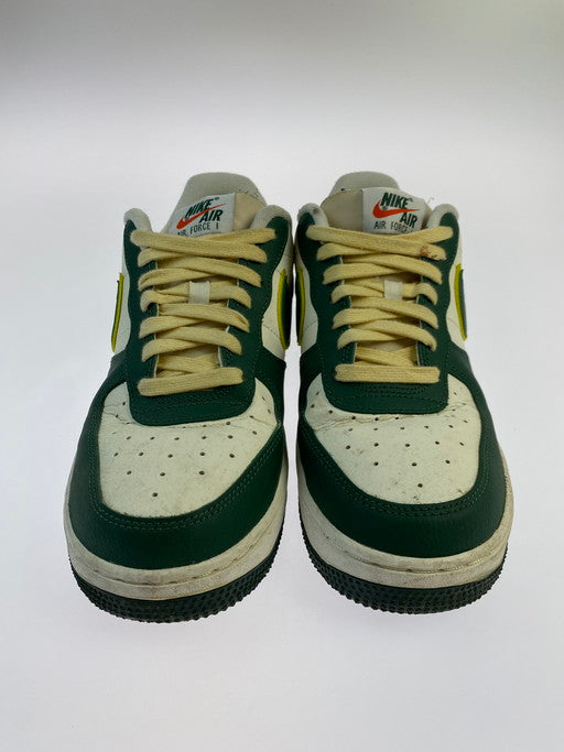 【中古品】【メンズ/レディース】 NIKE ナイキ FAIR FORCE 1 07 LV8 D0341-133 エア フォース スニーカー 靴 160-250412-yn-02-min サイズ：25.0cm US7 カラー：SAIL/NOBLE GREEN-OPTI YELLOW-PICANTE RED 万代Net店