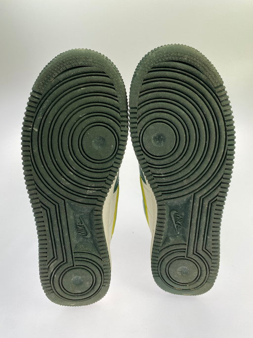 【中古品】【メンズ/レディース】 NIKE ナイキ FAIR FORCE 1 07 LV8 D0341-133 エア フォース スニーカー 靴 160-250412-yn-02-min サイズ：25.0cm US7 カラー：SAIL/NOBLE GREEN-OPTI YELLOW-PICANTE RED 万代Net店