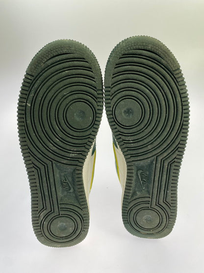 【中古品】【メンズ/レディース】 NIKE ナイキ FAIR FORCE 1 07 LV8 D0341-133 エア フォース スニーカー 靴 160-250412-yn-02-min サイズ：25.0cm US7 カラー：SAIL/NOBLE GREEN-OPTI YELLOW-PICANTE RED 万代Net店