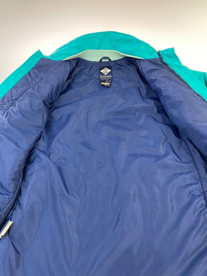 【中古品】【メンズ】 Columbia コロンビア THINSULATE 3M NYLON JACKET 80S 台湾製 ナイロンジャケット 80年代 メンズ アウター アウトドア フード無し 144-250804-em-54-min サイズ：S カラー：グリーン系 万代Net店