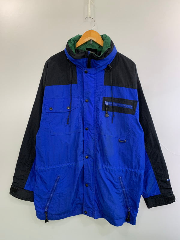 【現状渡し品】【メンズ】 WHITE SIERRA ホワイトシエラ MOUNTAIN PARKA マウンテンパーカー ナイロンジャケット 146-260611-kt-05-min サイズ：L カラー：ブルー系 万代Net店