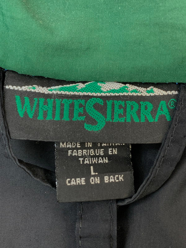 【現状渡し品】【メンズ】 WHITE SIERRA ホワイトシエラ MOUNTAIN PARKA マウンテンパーカー ナイロンジャケット 146-260611-kt-05-min サイズ：L カラー：ブルー系 万代Net店