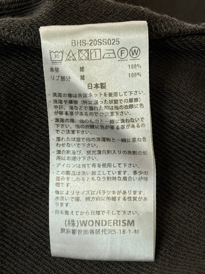 【中古品】【メンズ】  BLURHMS ブラームス BHS--20SS025 HIGH GAUGE SWEAT DRAWSTRING BIG TEE Tシャツ トップス 140-250423-ks-28-min サイズ：3 万代Net店