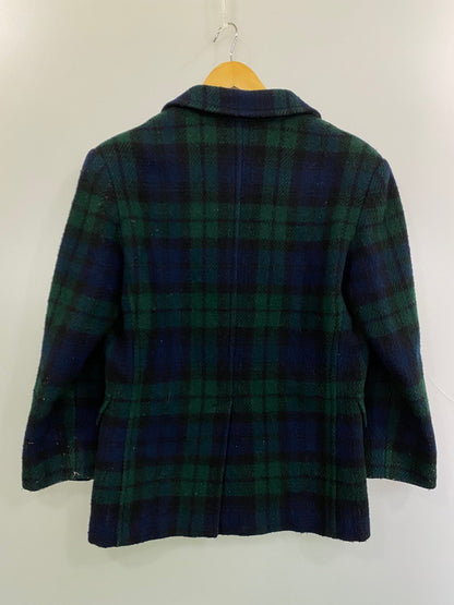 【中古品】【メンズ】 POLO RALPH LAUREN ポロ・ラルフローレン 6427 80S 90S ブラックウォッチ 2B ウールジャケット 146-250411-ks-33-min サイズ：9 カラー：ブルー/グリーン 万代Net店