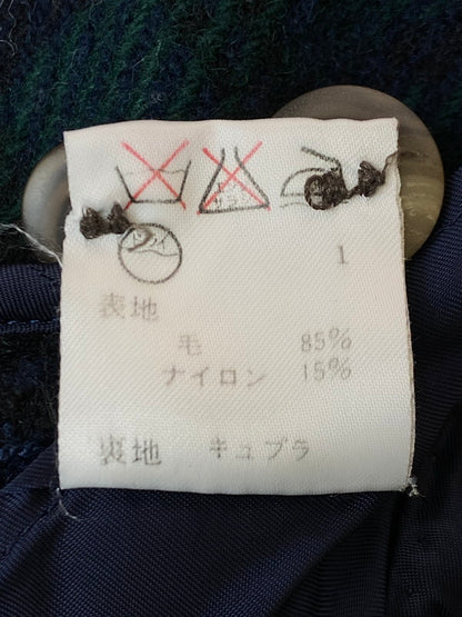 【中古品】【メンズ】 POLO RALPH LAUREN ポロ・ラルフローレン 6427 80S 90S ブラックウォッチ 2B ウールジャケット 146-250411-ks-33-min サイズ：9 カラー：ブルー/グリーン 万代Net店