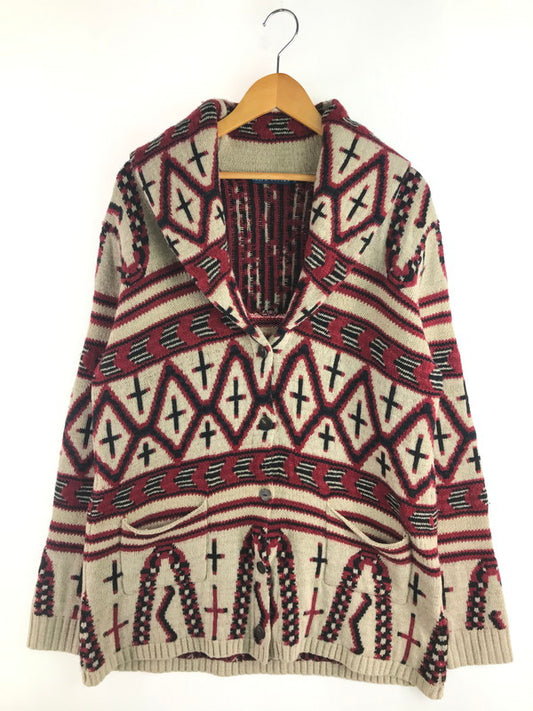 【中古品】【メンズ】 POLO RALPH LAUREN ポロ・ラルフローレン ネイティブ柄 ショールカラーカーディガン 146-251027-na-20-tag サイズ：L カラー：マルチカラー 万代Net店