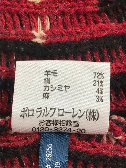 【中古品】【メンズ】 POLO RALPH LAUREN ポロ・ラルフローレン ネイティブ柄 ショールカラーカーディガン 146-251027-na-20-tag サイズ：L カラー：マルチカラー 万代Net店