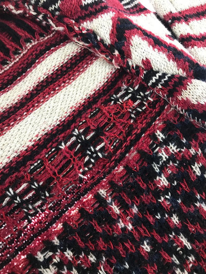 【中古品】【メンズ】 POLO RALPH LAUREN ポロ・ラルフローレン ネイティブ柄 ショールカラーカーディガン 146-251027-na-20-tag サイズ：L カラー：マルチカラー 万代Net店