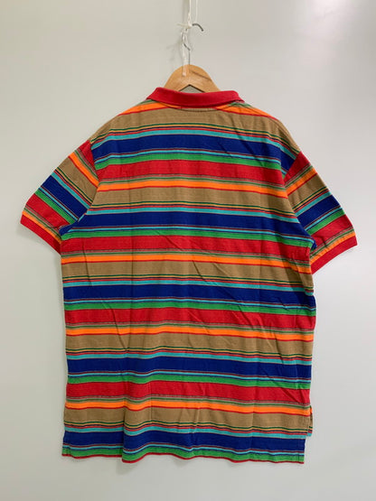 【中古品】【メンズ】 POLO RALPH LAUREN ポロ・ラルフローレン NAVAHO SS POLO SHIRT ポロシャツ 146-250422-AS-16-min サイズ：XL カラー：マルチカラー 万代Net店