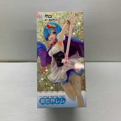 【中古品】 Wonderful Works 異世界レム 1 7スケールフィギュア Re：ゼロから始める異世界生活 053-260407-em-12-min 万代Net店