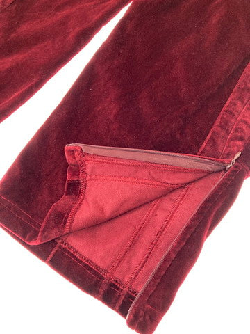 【中古品】【メンズ】 PARADOXE PARIS パラドックスパリス FW23 VELVET BAGGY TRACK PANTS ベルベットバギートラックパンツ 152-250413-ks-14-min サイズ：M 万代Net店