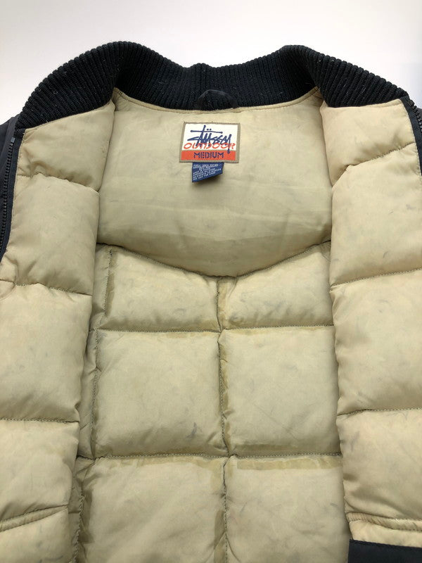 【中古品】【メンズ】 STUSSY OUTDOOR ステューシー アウトドア 90's GOOSE DOWN JACKET 90年代 グースダウンジャケット アウター 142-251028-rt-07-tag サイズ：M カラー：ブラック 万代Net店