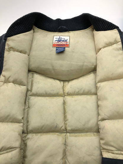 【中古品】【メンズ】 STUSSY OUTDOOR ステューシー アウトドア 90's GOOSE DOWN JACKET 90年代 グースダウンジャケット アウター 142-251028-rt-07-tag サイズ：M カラー：ブラック 万代Net店