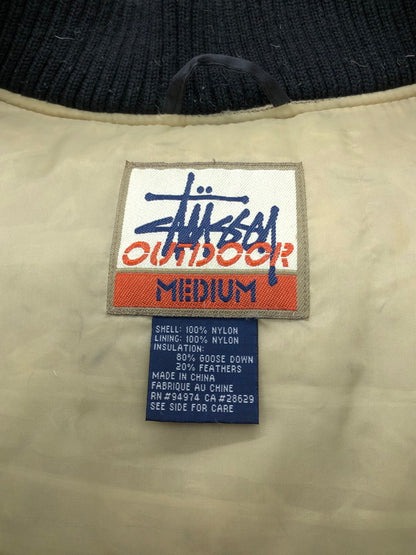 【中古品】【メンズ】 STUSSY OUTDOOR ステューシー アウトドア 90's GOOSE DOWN JACKET 90年代 グースダウンジャケット アウター 142-251028-rt-07-tag サイズ：M カラー：ブラック 万代Net店