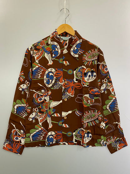 【現状渡し品】【メンズ】 SUN SURF サンサーフ SS20880 SPECIAL EDITION実名復刻DRIFT WOOD SPORTSWEARRAYON L S THE BOYS FESTIVAL Style シャツ トップス 145-250411-ks-44-min カラー：ブラウン系 万代Net店