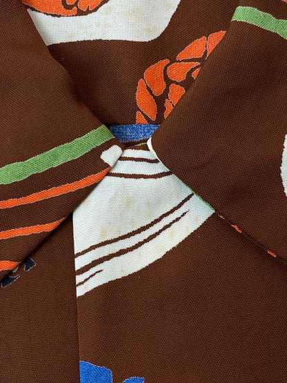 【現状渡し品】【メンズ】 SUN SURF サンサーフ SS20880 SPECIAL EDITION実名復刻DRIFT WOOD SPORTSWEARRAYON L S THE BOYS FESTIVAL Style シャツ トップス 145-250411-ks-44-min カラー：ブラウン系 万代Net店