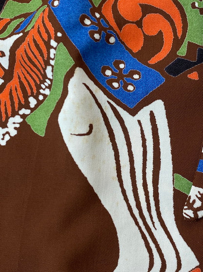 【現状渡し品】【メンズ】 SUN SURF サンサーフ SS20880 SPECIAL EDITION実名復刻DRIFT WOOD SPORTSWEARRAYON L S THE BOYS FESTIVAL Style シャツ トップス 145-250411-ks-44-min カラー：ブラウン系 万代Net店