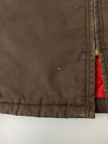 【中古品】【メンズ】 USED WORK JACKET ユーズド ウォーク ジャケット メンズ トップス フルジップ 146-250427-em-23-min サイズ：S カラー：ブラウン 万代Net店