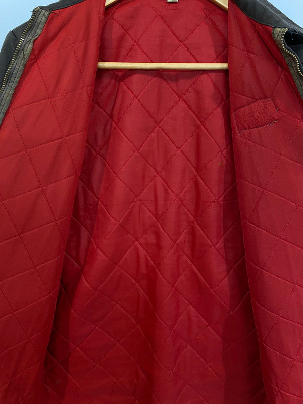 【中古品】【メンズ】 USED WORK JACKET ユーズド ウォーク ジャケット メンズ トップス フルジップ 146-250427-em-23-min サイズ：S カラー：ブラウン 万代Net店