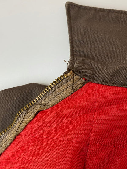 【中古品】【メンズ】 USED WORK JACKET ユーズド ウォーク ジャケット メンズ トップス フルジップ 146-250427-em-23-min サイズ：S カラー：ブラウン 万代Net店