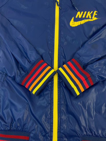 【中古品】【メンズ】 NIKE ナイキ 00'S NYLON JACKET 2000年代 ナイロンジャケット メンズ アウター 146-260410-KS-17-min サイズ：L カラー：ブルー 万代Net店