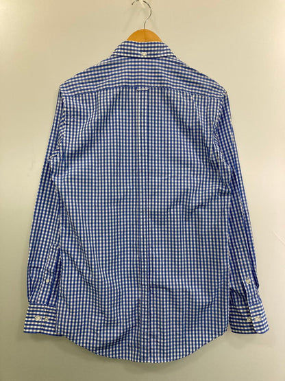 【中古品】【メンズ】 A BATHING APE アベイシングエイプ SHIRT ギンガムチェックシャツ 142-250419-ks-82-min サイズ：L カラー：ライトブルー系 万代Net店