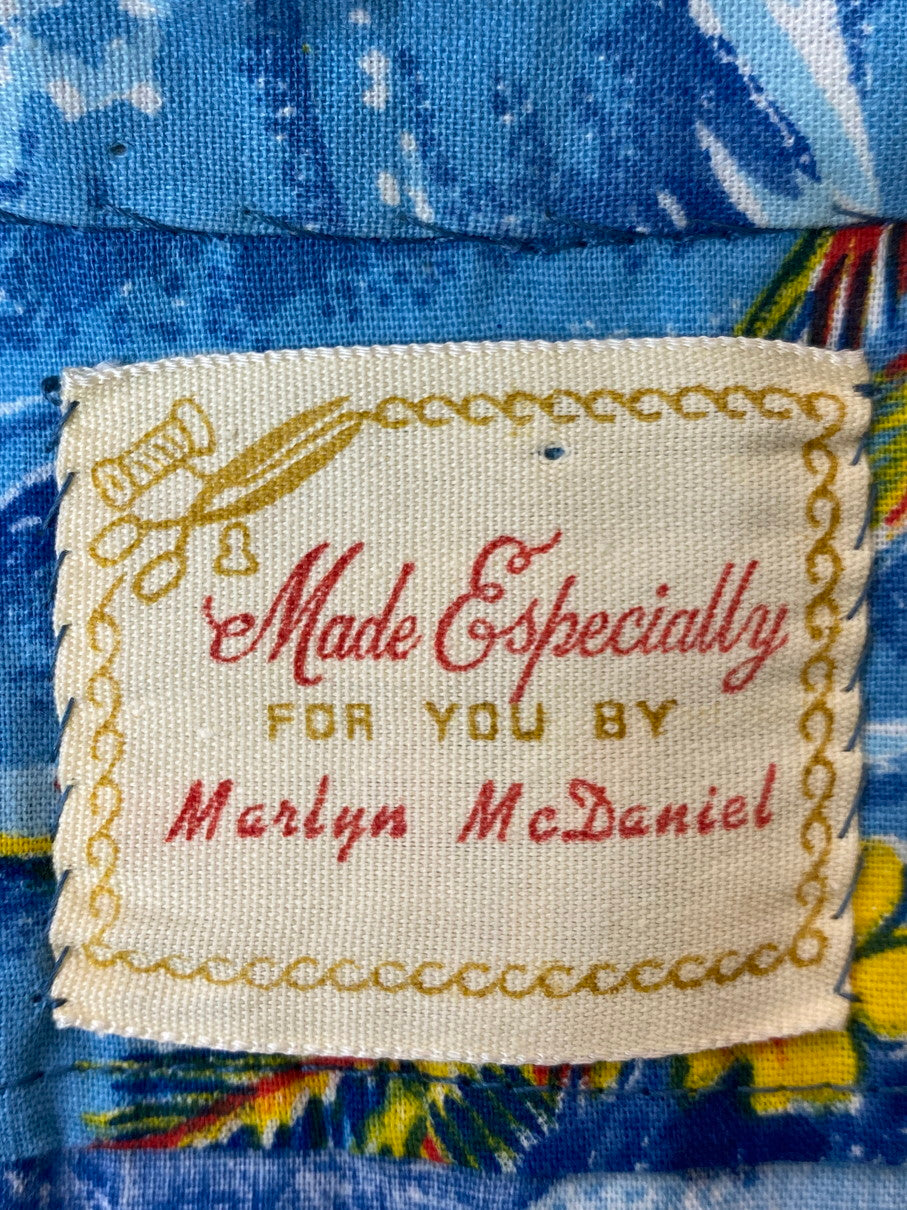 【中古品】【メンズ】 MADE ESPECIALLY メイドエスペシャリィ アロハシャツ ショートスリーブ 146-250422-AS-65-min カラー：ブルー 万代Net店