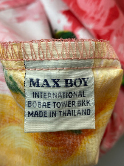 【中古品】【メンズ】 A PLAY Z アロハシャツ トップス 146-250423-ks-07-min サイズ：16 カラー：ピンク系 万代Net店