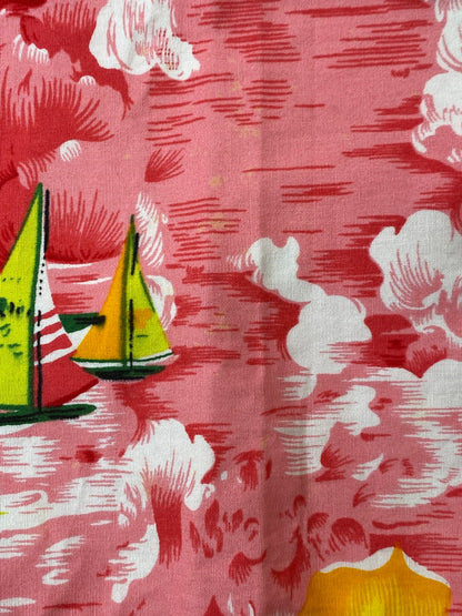 【中古品】【メンズ】 A PLAY Z アロハシャツ トップス 146-250423-ks-07-min サイズ：16 カラー：ピンク系 万代Net店