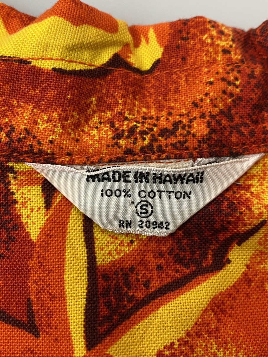 【中古品】【メンズ】 USED ユーズド 60-70'S アロハシャツ トップス 146-250423-ks-06-min サイズ：S 万代Net店