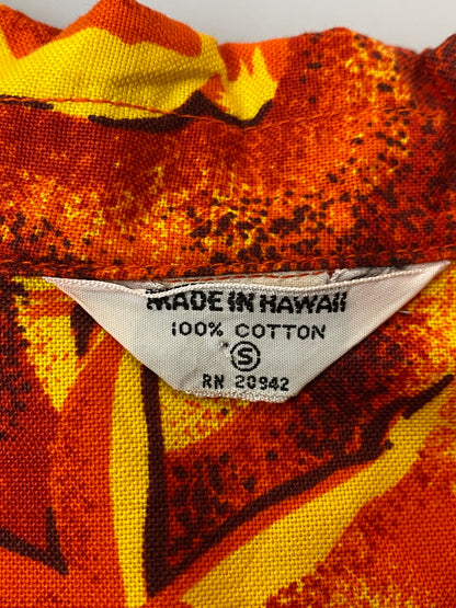 【中古品】【メンズ】 USED ユーズド 60-70'S アロハシャツ トップス 146-250423-ks-06-min サイズ：S 万代Net店