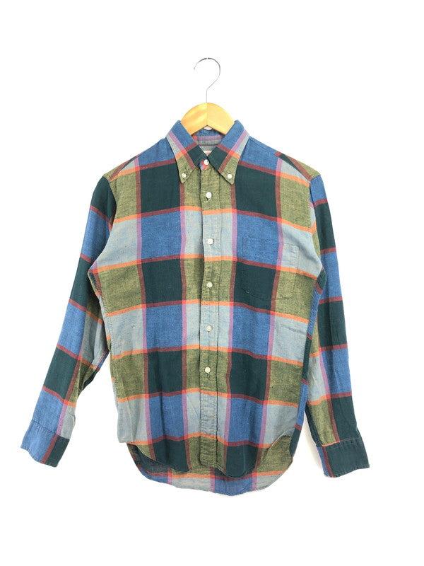 【現状渡し品】【メンズ】 MCGREGOR 765 マクレガー 60's CHECK BD SHIRT 60年代 チェック ボタンダウン シャツ トップス ヴィンテージ 146-260514-rt-15-tagh サイズ：不明 下記参照 カラー：マルチカラー 万代Net店