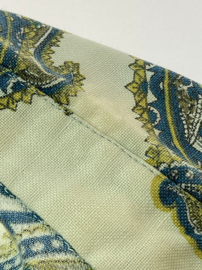 【中古品】【メンズ】 TOWNCRAFT タウンクラフト 60'S PAISLEY BD SHIRT ショートスリーブ 146-250415-AS-24-min サイズ：18 カラー：ホワイト/グリーン系 万代Net店