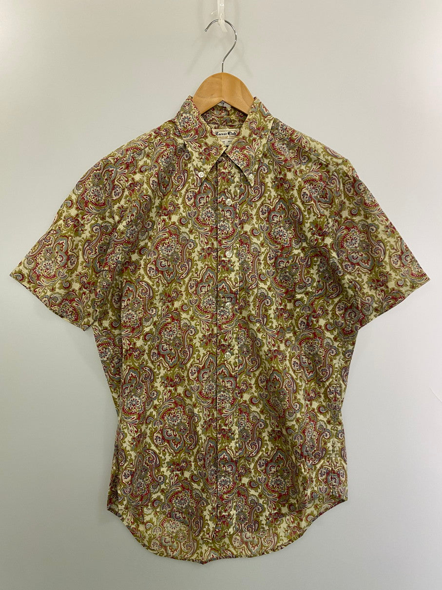 【中古品】【メンズ】 CAREER CLUB キャリアクラブ 70'S PAISLEY BD SHIRT シャツ トップス 146-250423-ks-02-min サイズ：S 万代Net店