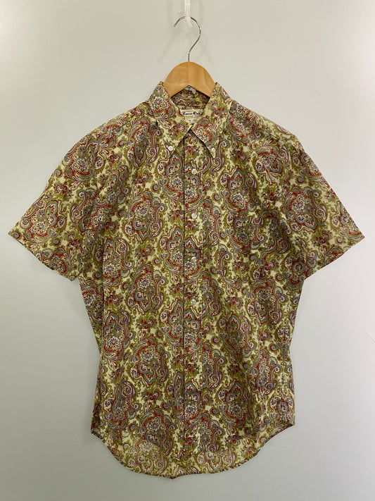 【中古品】【メンズ】 CAREER CLUB キャリアクラブ 70'S PAISLEY BD SHIRT シャツ トップス 146-250423-ks-02-min サイズ：S 万代Net店
