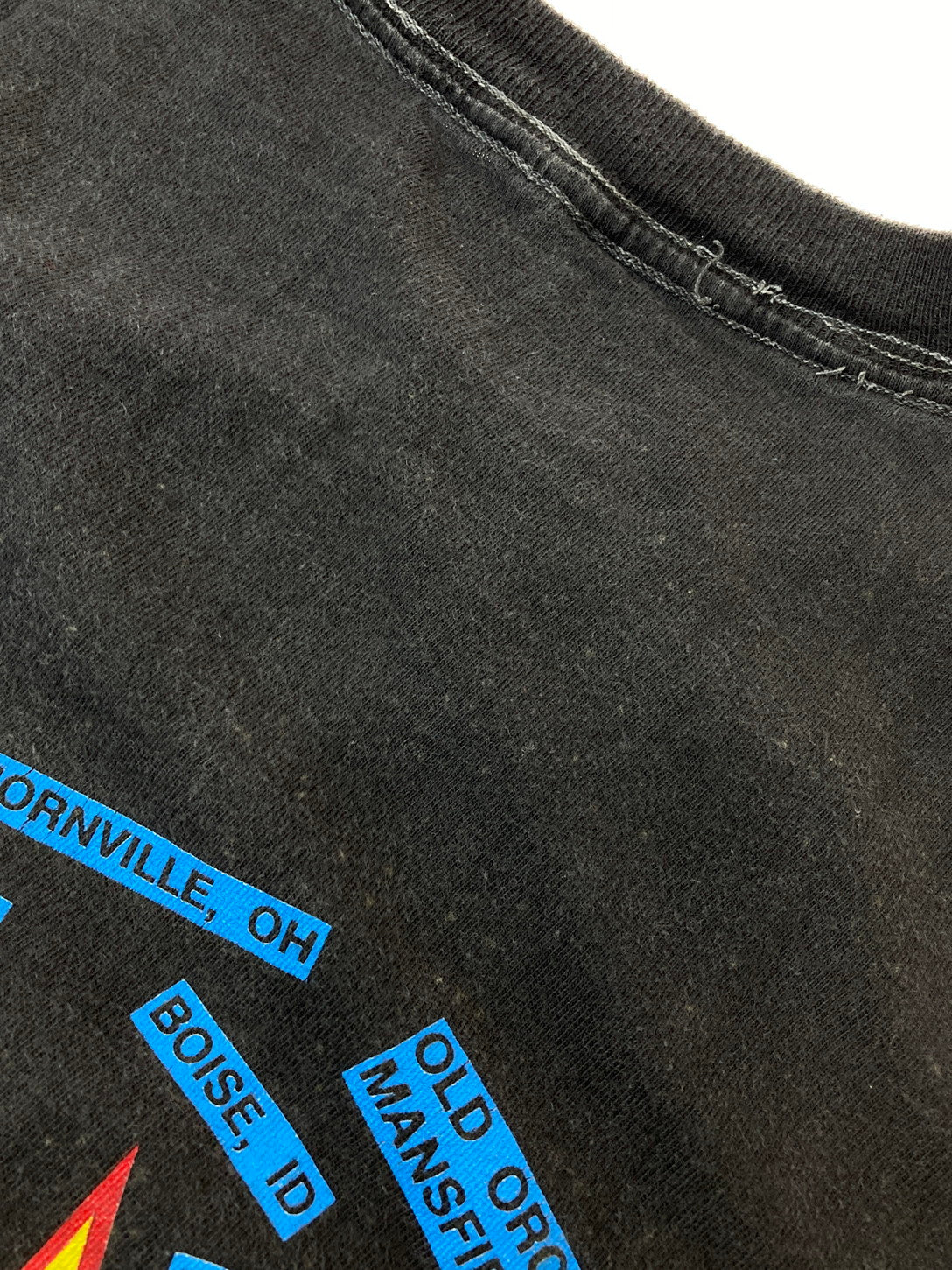 【現状渡し品】【メンズ】 USED c1988 DEF LEPPARD HYSTERIA S S TEE Tシャツ ショートスリーブ 146-250414-AS-21-min サイズ：不明 カラー：グレー 万代Net店