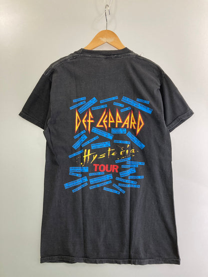 【現状渡し品】【メンズ】 USED c1988 DEF LEPPARD HYSTERIA S S TEE Tシャツ ショートスリーブ 146-250414-AS-21-min サイズ：不明 カラー：グレー 万代Net店