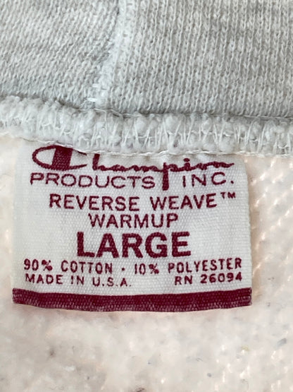 【中古品】【メンズ】 Champion チャンピオン 70'S 最初期単色タグ REVERSE WEAVE HOODIE "T.U.A.D" プルオーバーパーカー 146-250414-AS-1-min サイズ：L カラー：グレー 万代Net店