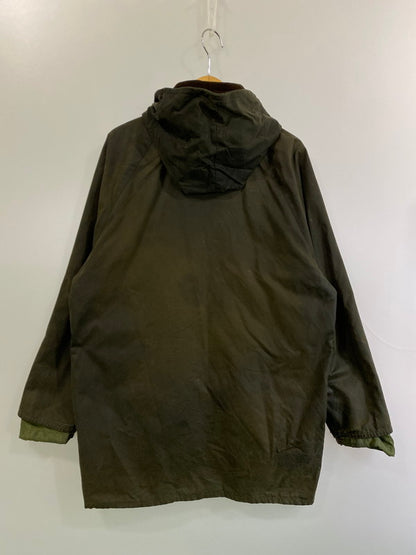 【現状渡し品】【メンズ】 HARDY ハーディー HOUSE OF HARDY イングランド製 オイルドジャケット 146-250419-ks-01-min サイズ：M カラー：カーキ 万代Net店