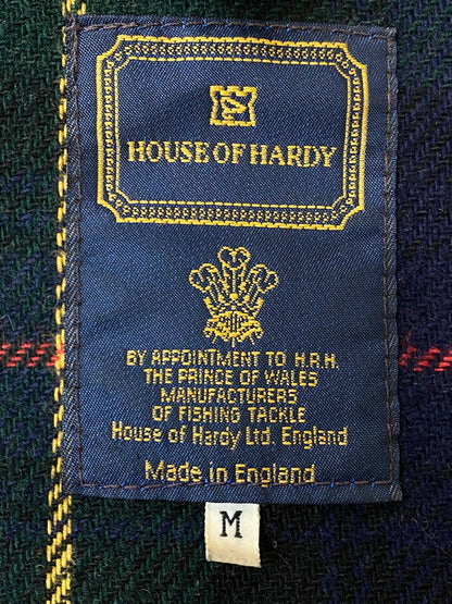 【現状渡し品】【メンズ】 HARDY ハーディー HOUSE OF HARDY イングランド製 オイルドジャケット 146-250419-ks-01-min サイズ：M カラー：カーキ 万代Net店