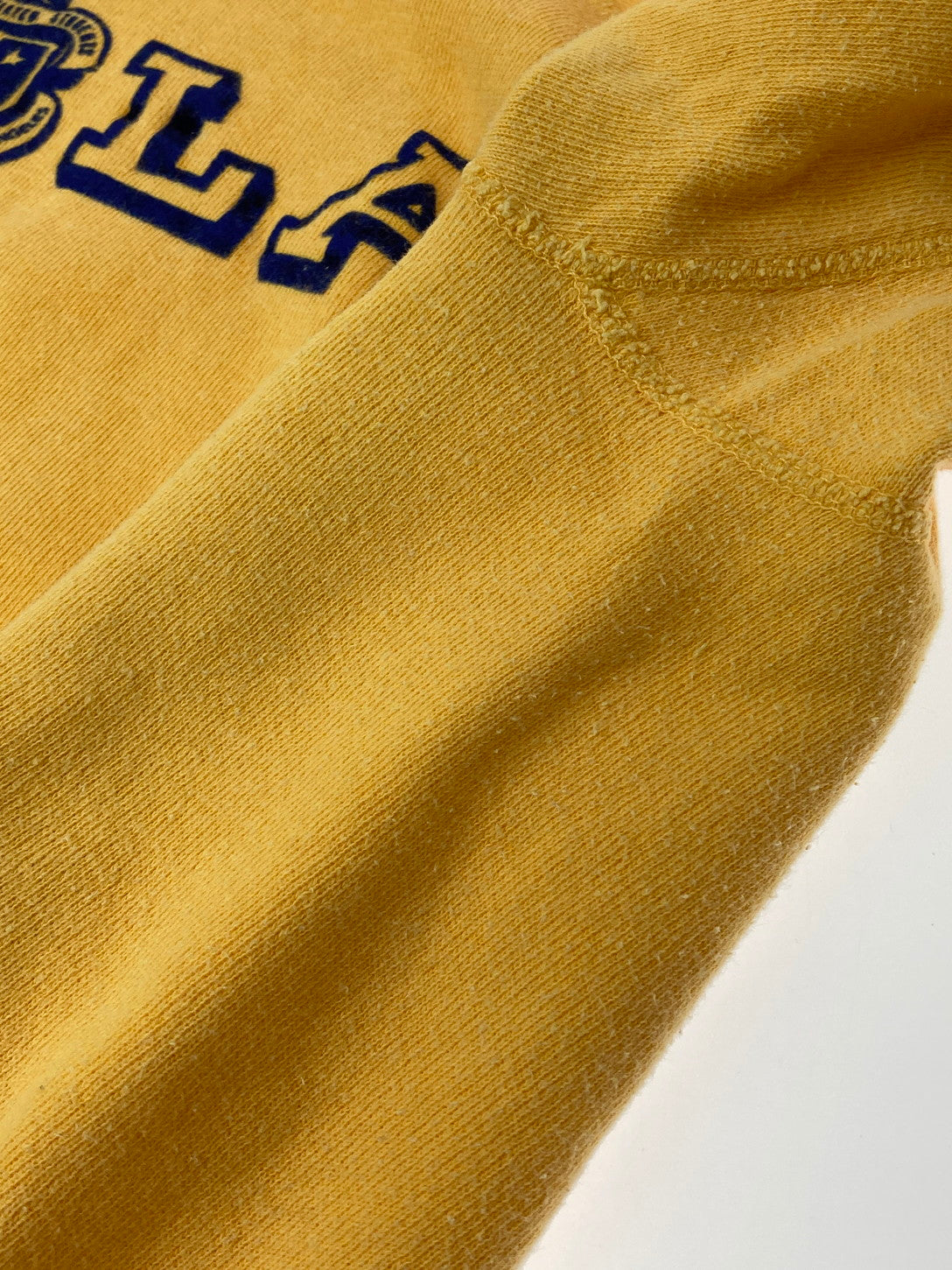 【現状渡し品】【メンズ】 VINTAGE 60'S "UCLA" COLLEGE SWEATSHIRT スウェット トレーナー 146-250415-AS-22-min カラー：イエロー 万代Net店